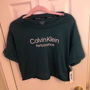 NEW Calvin Klein Performance Crop Top